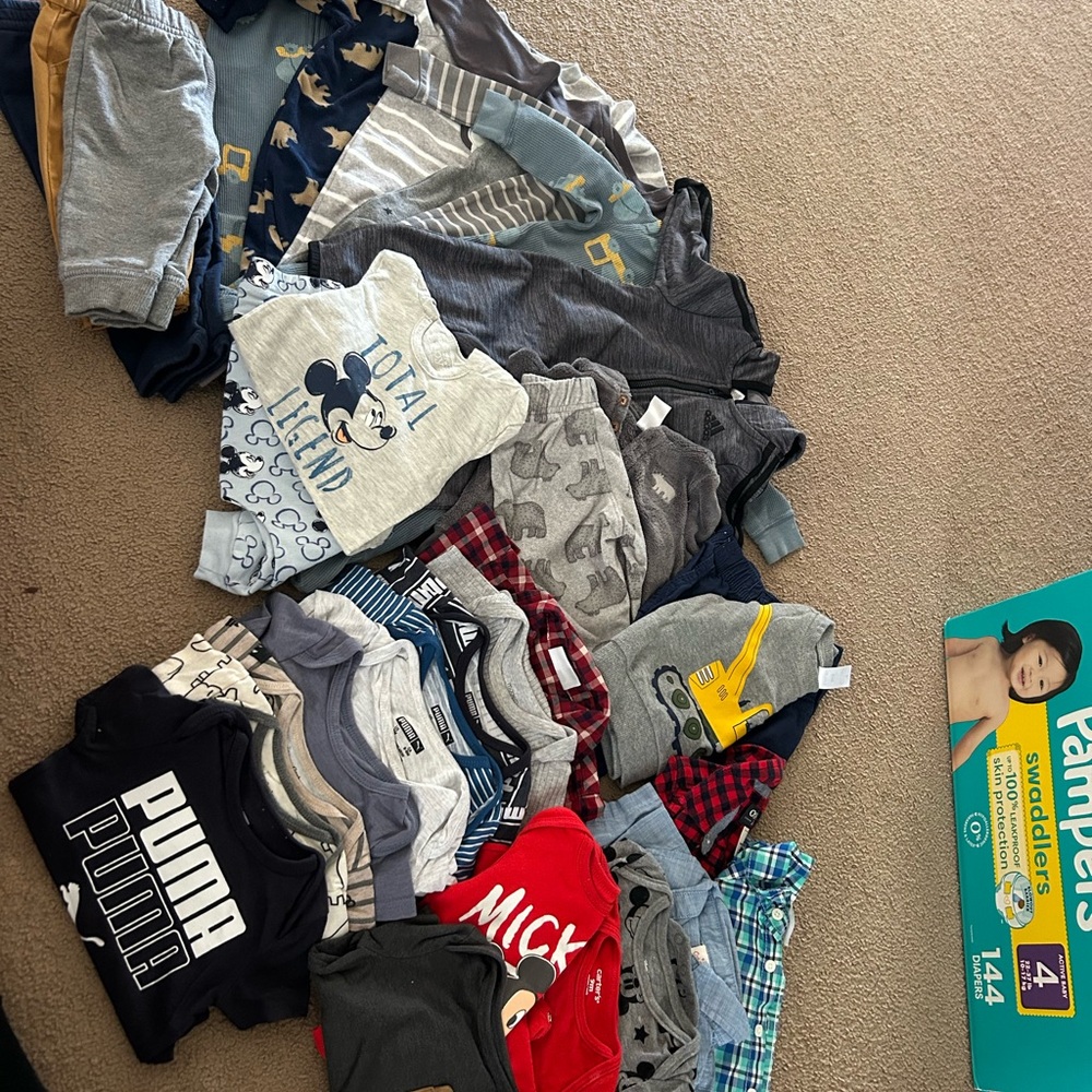 Assorted Baby Boy Clothing Bundle